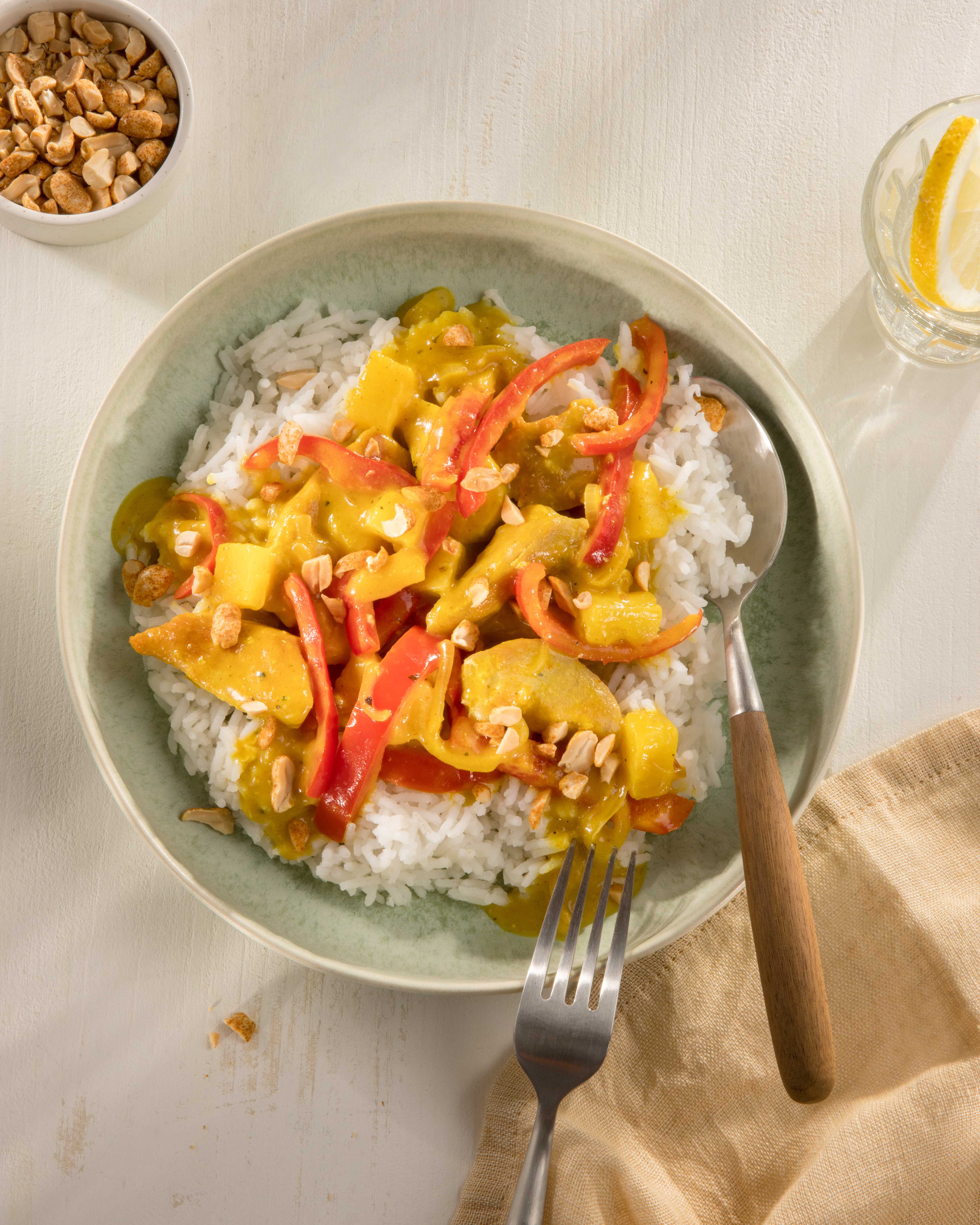 Hähnchen-Geschnetzeltes mit Ananas in Curry-Sauce | PENNY.de